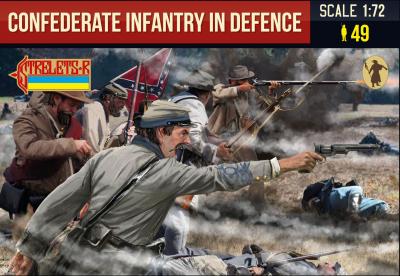 249 - Confederate Infantry in Defence 1/72