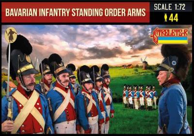 271 - Bavarian Infantry Standing Order Arms 1/72