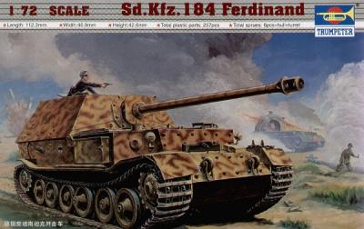 07205 - Sd.Kfz.184 Ferdinand 1/72