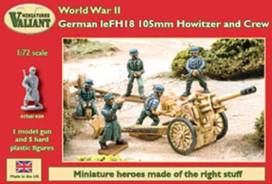 VM007 - German Howitzer and Crew 1/72