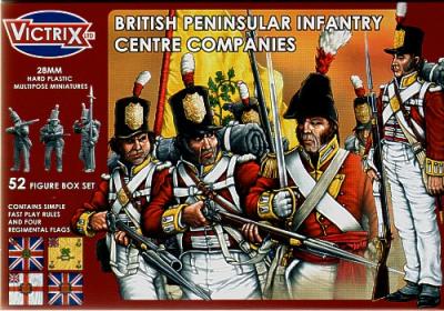 VX0002 - British Peninsular Infantry Centre Companies 1/72