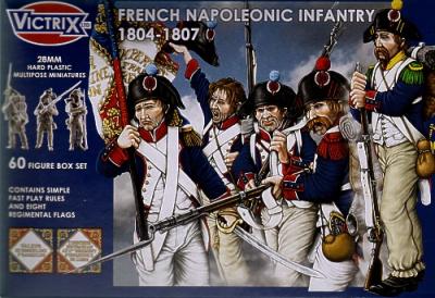 VX0008 - French Napoleonic Infantry 1804-1807 28mm