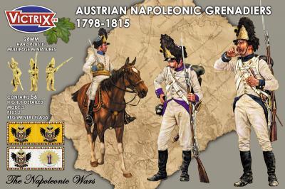 VX0013 - Austrian Napoleonic Grenadiers 1798-1815 28mm