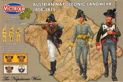 VX0015 - Austrian Napoleonic Landwehr 1808-1815 28mm