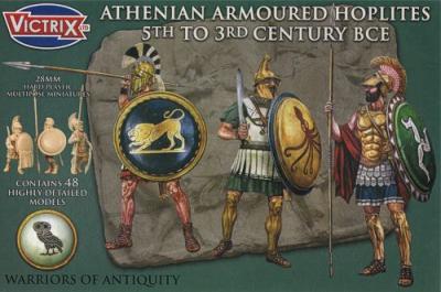 VXA001 - Athenian Armoured Hoplites 5th to 3rd century BCE 28mm