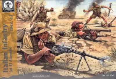 AP006 - WW2 Italian Infantry (at El Alamein) 1/72