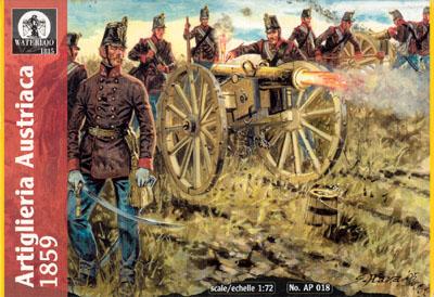 AP018 - Austrian Artillery 1859 1/72