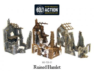 Ruined Hamlet (3x buildings)