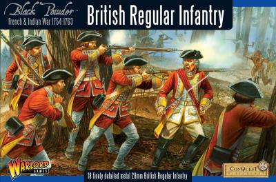 French-Indian War British Regular Infantry