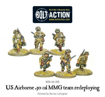 US Airborne 30cal teams (random team- 2 variants)