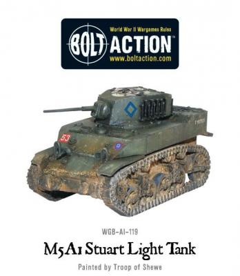 M5 A1 Stuart Light Tank