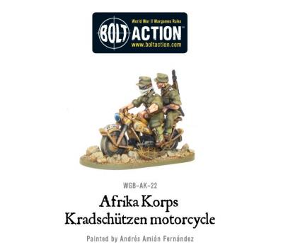 Afrika Korps Kradschutzen motorcycle
