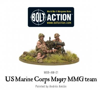 USMC M1917 MMG team