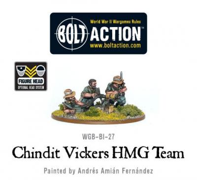 Chindit Vickers MMG & Crew