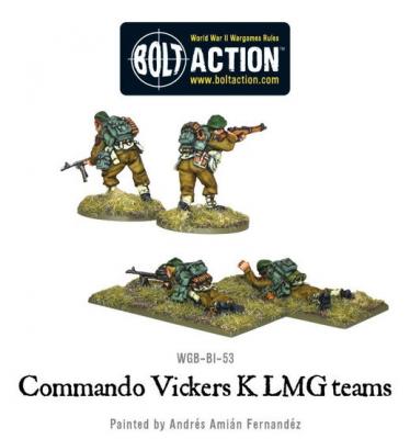 Commando Vickers K LMG Teams