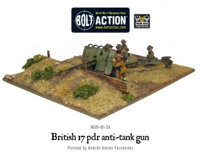 British Army 17 pdr Anti-tank Gun