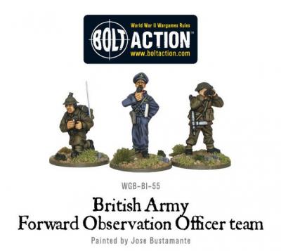 British Army Forward Observer Team