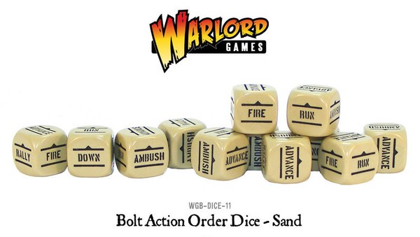 Wgb dice 11 bolt action sand dice grande