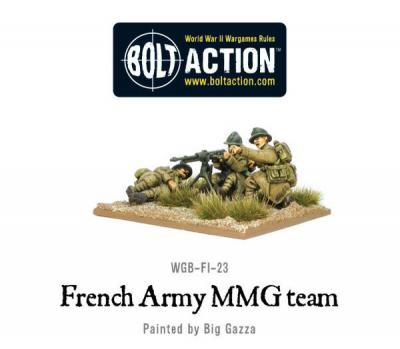 Early War French MMG Team