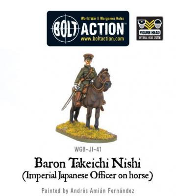 Baron Nishi (Imperial Japanese officer on horse)
