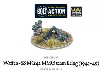 Waffen-SS MG42 MMG team (1943-45)
