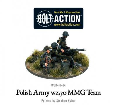 Polish Army wz.30 MMG team