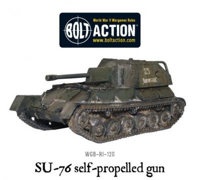 SU-76 Self Propelled Gun