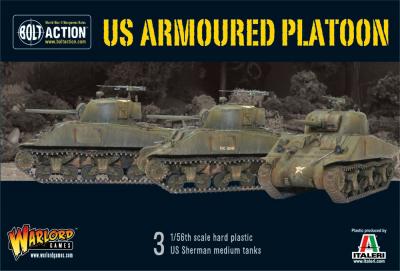 US Armoured Platoon (3 Shermans)