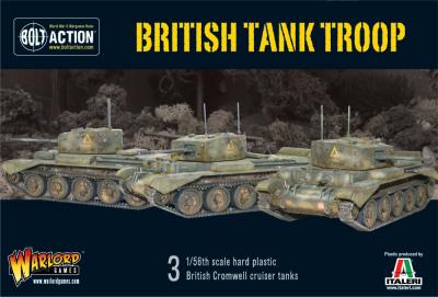 British Tank Troop (3 Cromwells)