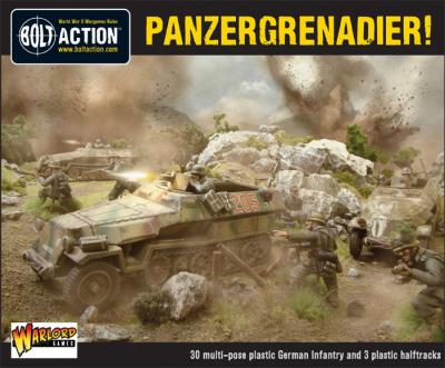 Panzergrenadier Platoon (3x Halfracks & 30 Infantry)