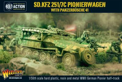 Sd.Kfz 251/7C Pionierwagen with panzerbuchse 41