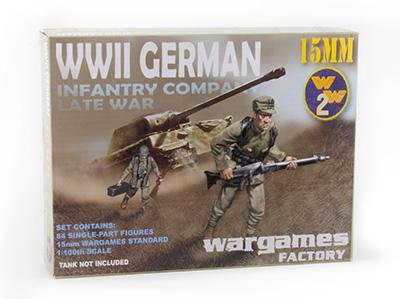 WGF-1505 - WWII German Infantry Late War 15mm