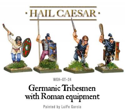 Germanic Tribesman w/Roman Equipment (4)