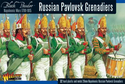 Napoleonic Russian Pavlosk Grenadiers