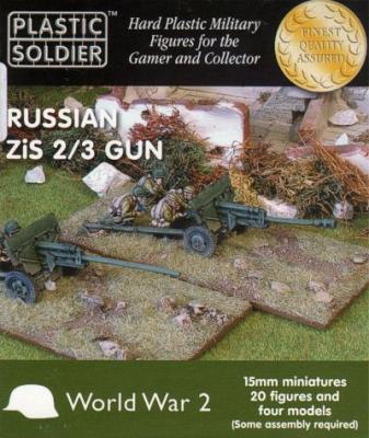 WW2G15002 - Russian Zis-2 and Zis-3 anti tank/field gun 15mm