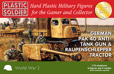 WW2G20005 - Pak 40 and Raupenschlepper tractor 1/72