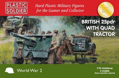 WW2G20006 - British 25pdr with Morris Quad Tractor 1/72