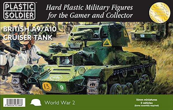 Ww2v15029 a9a10 british cruiser tank 15mm