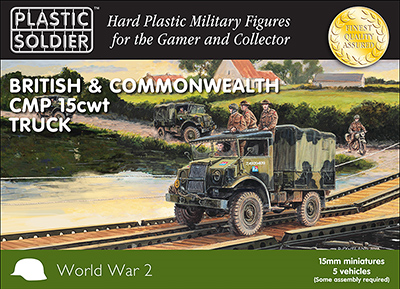 Ww2v15030 british cmp 15cwt truck 15mm