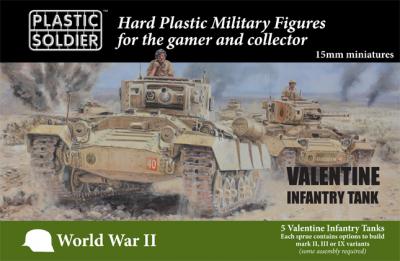 WW2V15034 - British Valentine Tank 15mm