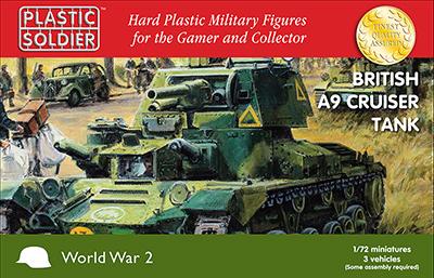 WW2V20023 - A9 British Cruiser Tank 1/72