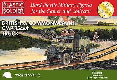 WW2V20024 - CMP 15 CWT Trucks 1/72