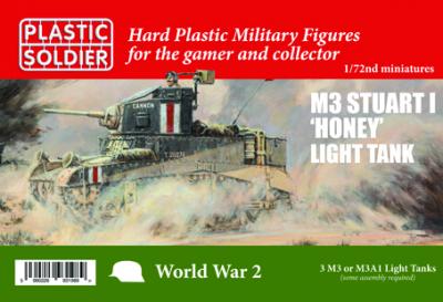 WW2V20026 - Allied Stuart I Honey and M3 Tank 1/72