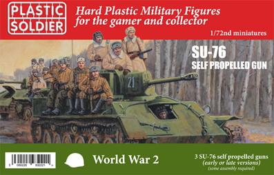 WW2V20030 - Russian SU-76 self propelled gun 1/72