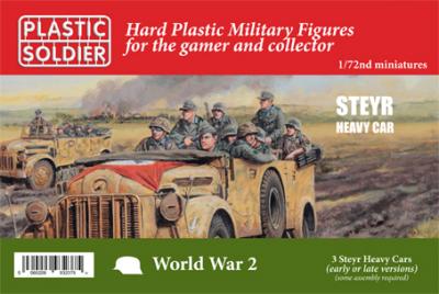 WW2V20031 - German Steyr Heavy Car 1/72