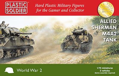 WW2V20034 - Sherman M4A2 1/72