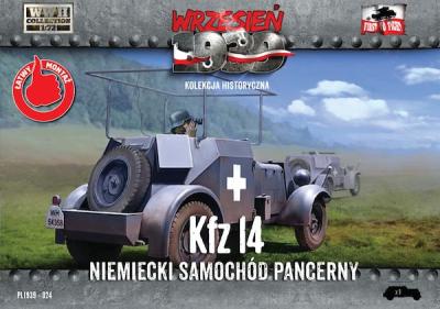 WWH024 - Kfz.14 German armored radio car 1/72