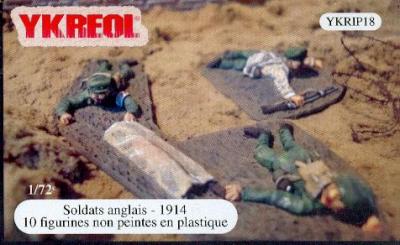 YKRIP18 - Soldats anglais 1914 1/72