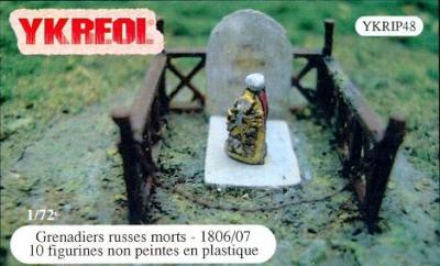 YKRIP48 - Grenadiers russes morts - 1806/07 1/72