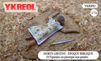 YKRIP62 - Morts libyens - Epoque biblique 1/72